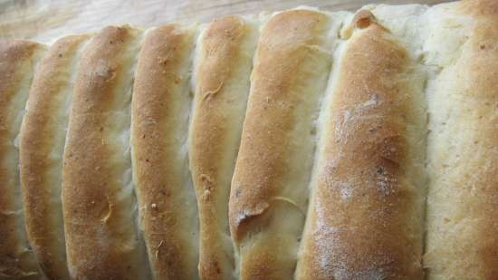 Pane tostato fatto in casa Cloud