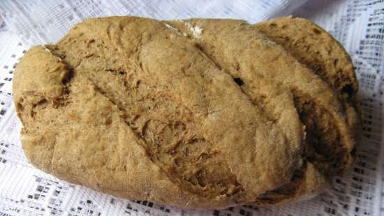 Barrette di frumento con crusca di segale (lievito naturale o lievito)