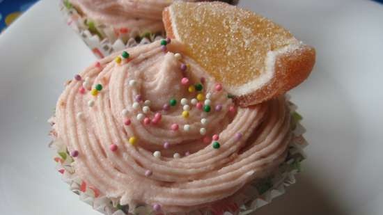 Cupcakes Limonada rosa