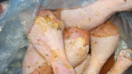 Muslos de pollo crujientes (Rapeaa kanakoipia)