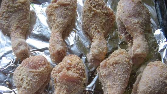 Muslos de pollo crujientes (Rapeaa kanakoipia)