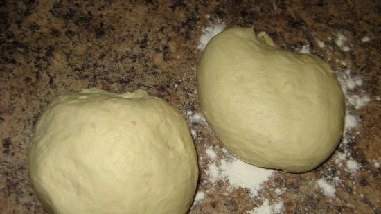 Embutidos en masa (masa con aceite de oliva)