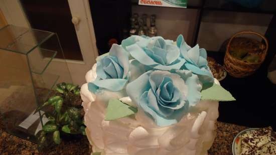 Mga cake ng bulaklak