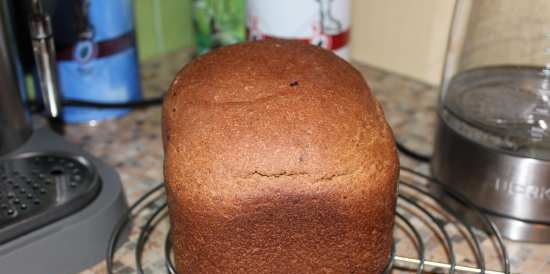 Pane di segale e grano con prugne e semi di zucca per Panasonic (SD-2502)