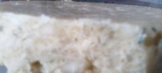 Processed curd cheese