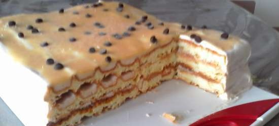 Tort cu caramel (într-un fier de călcat)