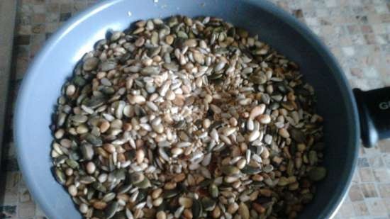 Homemade muesli II (raw, not roasted)