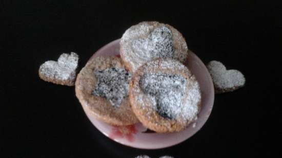 Cookies inspired by the Linzen Cake Recipe by Anne Burda