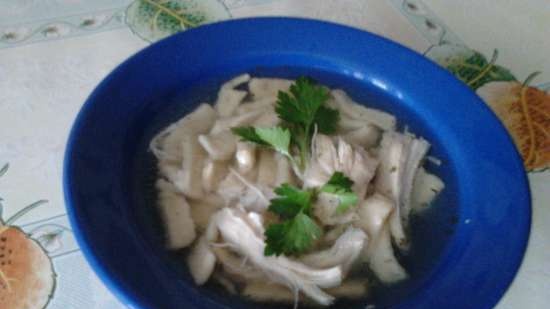 Tagliatelle fritte fatte in casa nel forno di Babushkin