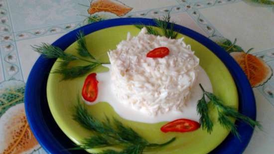 Ensalada de lirio blanco