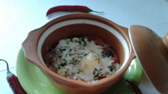 Rostiu l'olla màgica al forn.