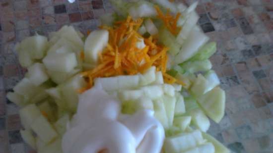 Dames heren salade