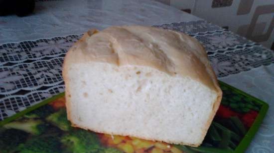 Pane di grano su pasta matura (autolievitazione)