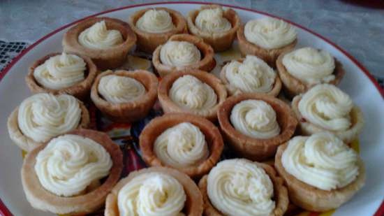 Mga basket ng buhangin na may coconut cream Murang at masayahin