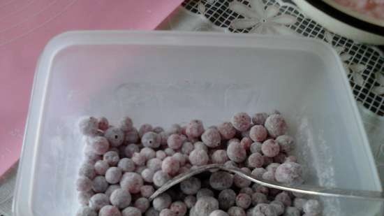 Bollos con pudin y frutos rojos Air