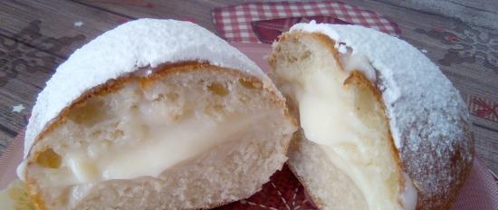 Понички Sufganiet от фурната