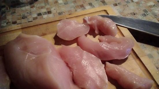 Chicken fillet Poulette