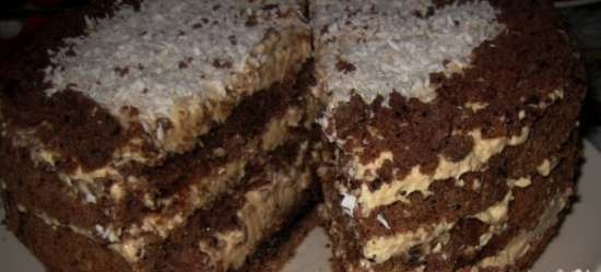 Marokkaanse cake met koffie