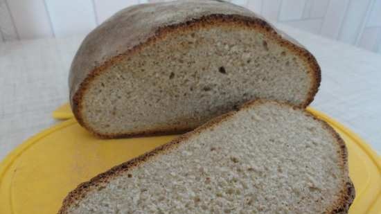 Bread with two leavens