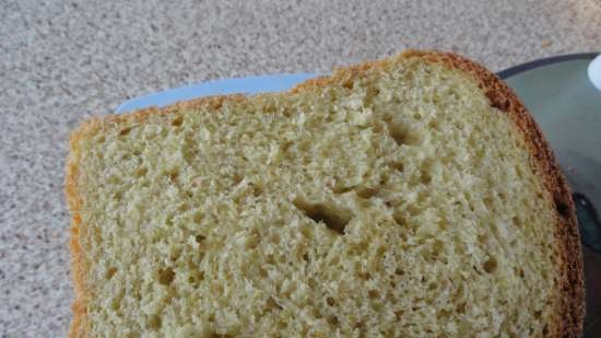 Pane alla curcuma a lievitazione naturale