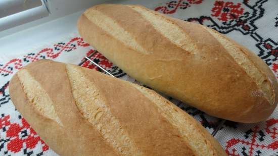 Kefir loaf for beginners (in the oven)