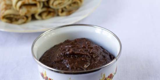 Pasta di cioccolato e sesamo (magra)