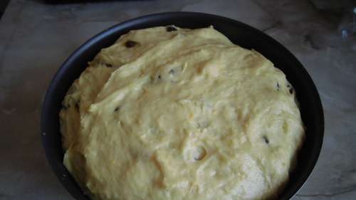 Kalabasa cake (walang mga itlog)