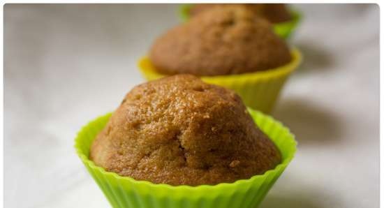 Peanut-rug muffins