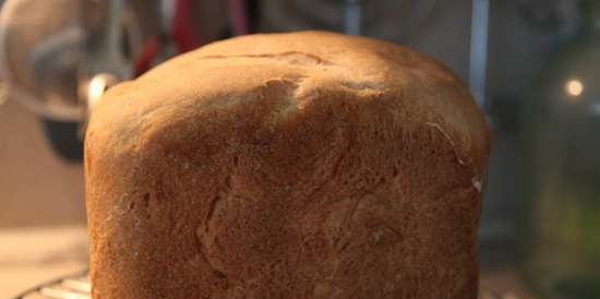 Pane di grano su pasta matura (autolievitazione)