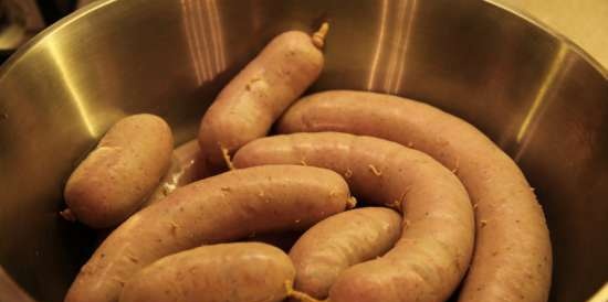 Salsiccia di carne marinata fatta in casa