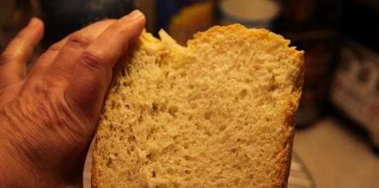 Rustic bread (on a long dough)