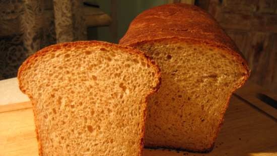 Light Wheat Whole Grain Bread by Peter Reinhart