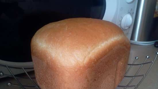 Pane italiano in una macchina per il pane