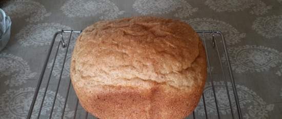 Pane con farina d'avena, crusca, sesamo e semi