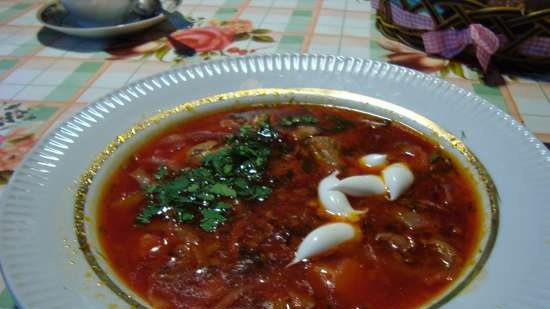 Gawaing bahay borscht Central Ukrainian