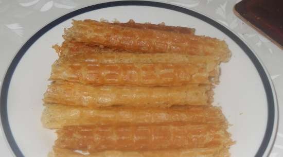 Curd thin waffles