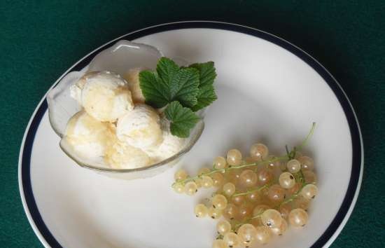 Helado de Polenta y Parmesano