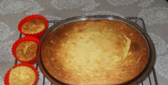 Cassola de polenta amb pomes (Polentaauflauf mit Aepfeln)