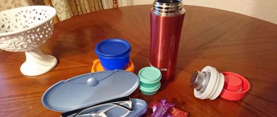 Plastic dishes Tupperware - reviews