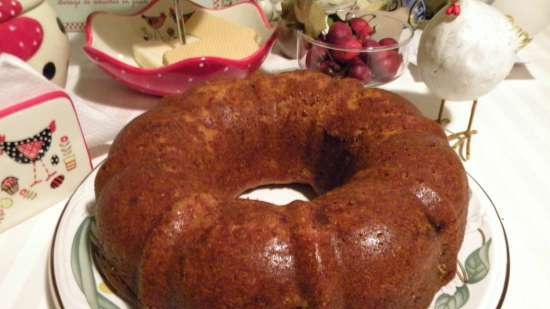 Banán torta (klasszikus banán bundt torta)