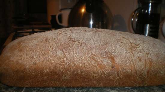 Pane di grano a lievitazione naturale