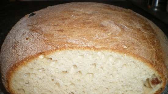 Pan de trigo de masa madre