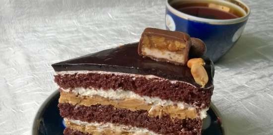 Snickers cake