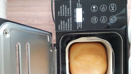 Bread maker Unold 68125 Backmeister Kompakt - mga pagsusuri, resipe, talakayan