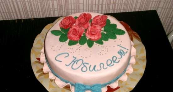 Torte di anniversario. Corporate. Emblemi.