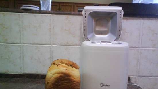 Midea. Pan con cebolla