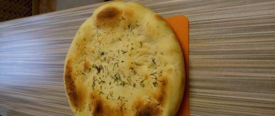 Potato focaccia (pizza maker Princess 115000)