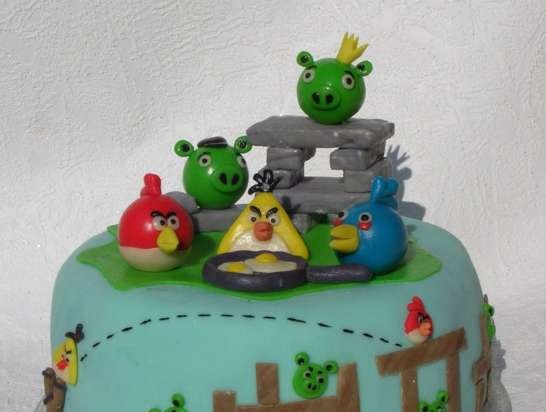 Angry Birds Cakes