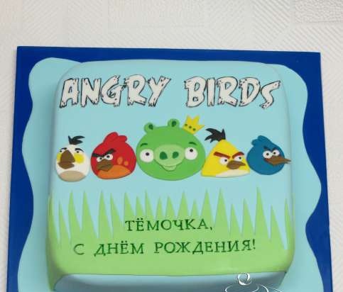 Angry Birds Cakes