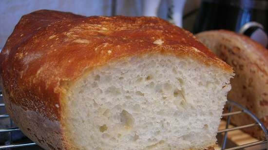 Pane artigianale senza impastare